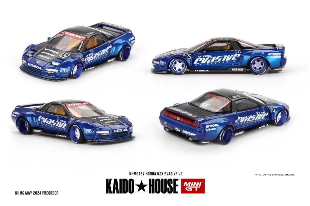 Honda NSX Evasive V2 in blau